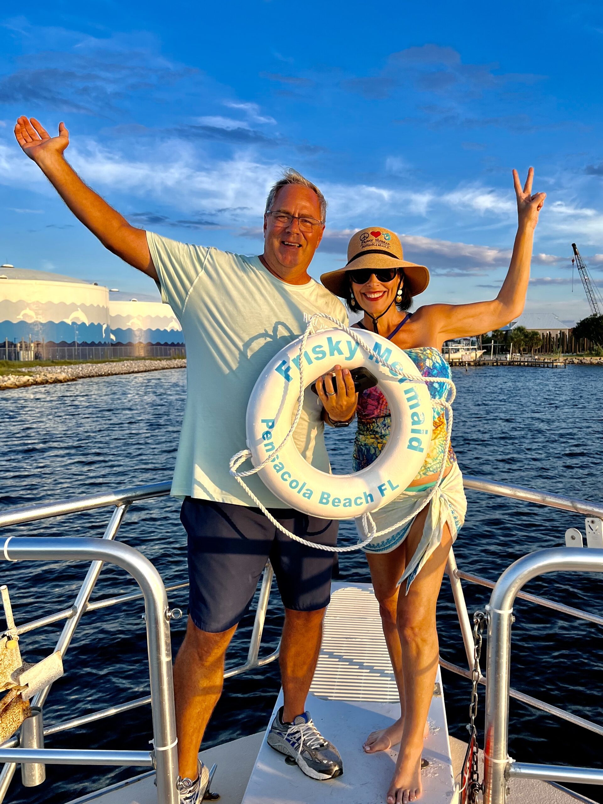 Owners of Frisky Mermaid Dolphin Tours & Pontoon Boat Rentals